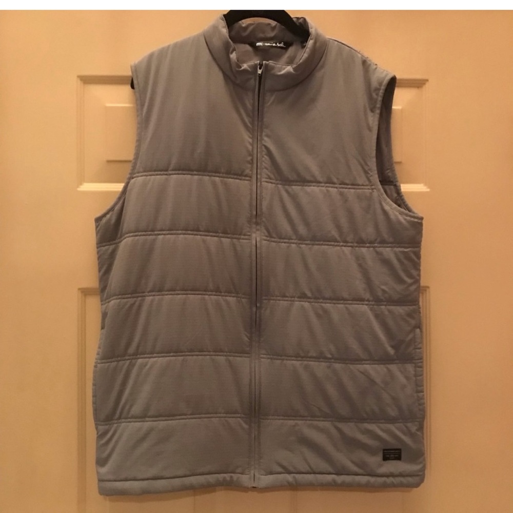 Travis Mathew Gray Vest Size Large.